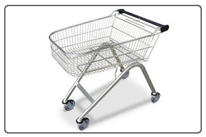 Stainless Steel Shopping Trolleys
